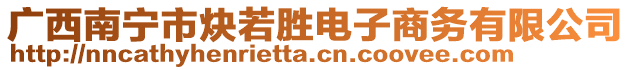 廣西南寧市炔若勝電子商務有限公司