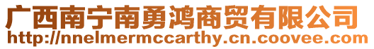 廣西南寧南勇鴻商貿(mào)有限公司