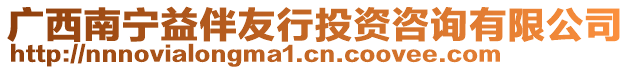 廣西南寧益伴友行投資咨詢有限公司