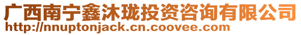 廣西南寧鑫沐瓏投資咨詢有限公司