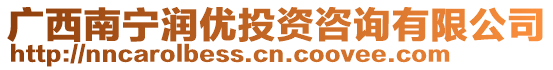 廣西南寧潤優投資咨詢有限公司
