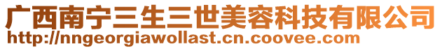 廣西南寧三生三世美容科技有限公司