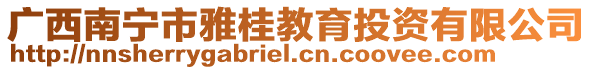 廣西南寧市雅桂教育投資有限公司