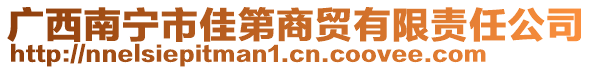 廣西南寧市佳第商貿有限責任公司