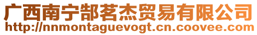 廣西南寧郜茗杰貿易有限公司