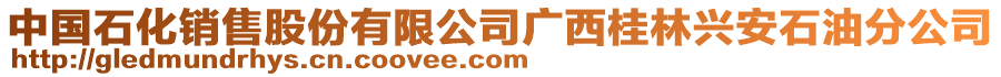 中國(guó)石化銷售股份有限公司廣西桂林興安石油分公司