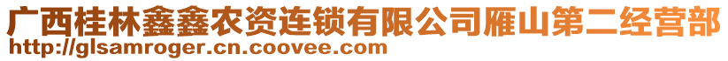 廣西桂林鑫鑫農(nóng)資連鎖有限公司雁山第二經(jīng)營部