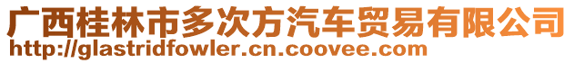 廣西桂林市多次方汽車貿(mào)易有限公司