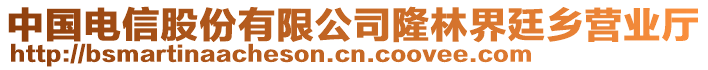 中國電信股份有限公司隆林界廷鄉(xiāng)營業(yè)廳