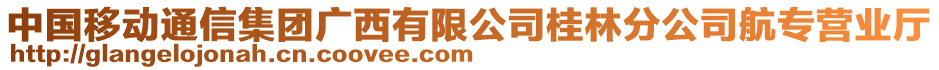 中國移動通信集團廣西有限公司桂林分公司航專營業(yè)廳