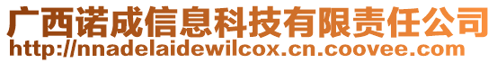 廣西諾成信息科技有限責(zé)任公司