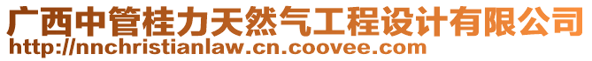 廣西中管桂力天然氣工程設計有限公司