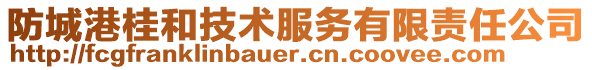 防城港桂和技術(shù)服務(wù)有限責任公司