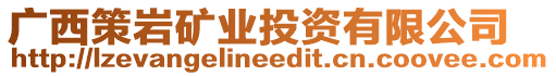 廣西策巖礦業(yè)投資有限公司