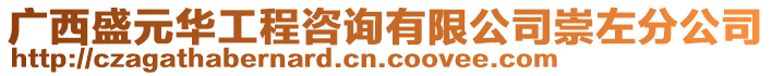 廣西盛元華工程咨詢有限公司崇左分公司