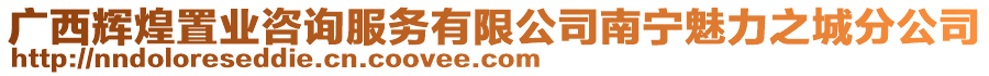 廣西輝煌置業(yè)咨詢服務(wù)有限公司南寧魅力之城分公司