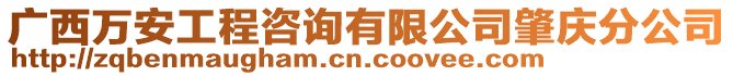 广西万安工程咨询有限公司肇庆分公司