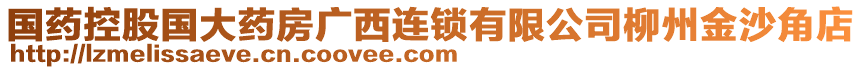 国药控股国大药房广西连锁有限公司柳州金沙角店