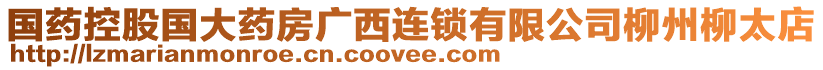 國藥控股國大藥房廣西連鎖有限公司柳州柳太店