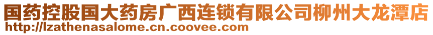 國藥控股國大藥房廣西連鎖有限公司柳州大龍?zhí)兜? style=