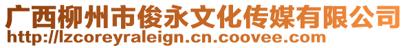 廣西柳州市俊永文化傳媒有限公司
