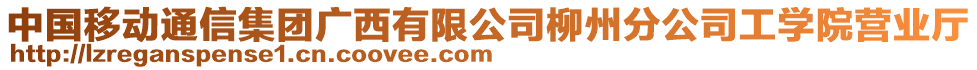 中國移動通信集團廣西有限公司柳州分公司工學(xué)院營業(yè)廳