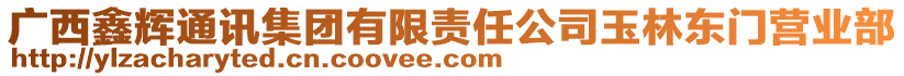 廣西鑫輝通訊集團(tuán)有限責(zé)任公司玉林東門營業(yè)部