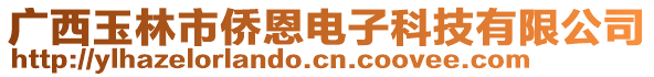 廣西玉林市僑恩電子科技有限公司