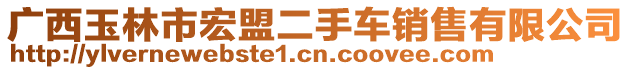 廣西玉林市宏盟二手車銷售有限公司