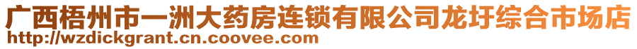 廣西梧州市一洲大藥房連鎖有限公司龍圩綜合市場店