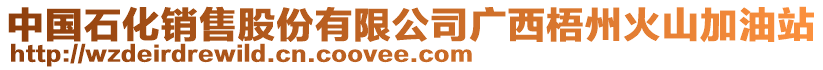 中國石化銷售股份有限公司廣西梧州火山加油站