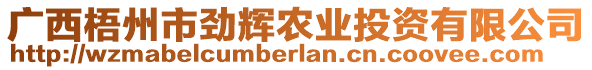 廣西梧州市勁輝農(nóng)業(yè)投資有限公司