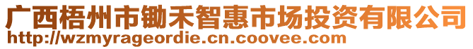 廣西梧州市鋤禾智惠市場投資有限公司