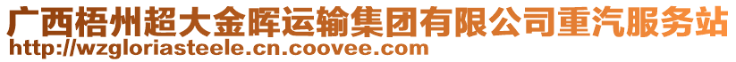 廣西梧州超大金暉運(yùn)輸集團(tuán)有限公司重汽服務(wù)站