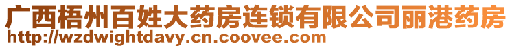 廣西梧州百姓大藥房連鎖有限公司麗港藥房