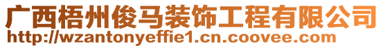 廣西梧州俊馬裝飾工程有限公司