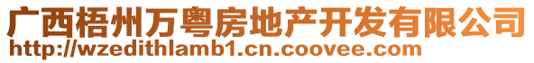 廣西梧州萬粵房地產(chǎn)開發(fā)有限公司