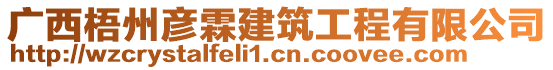 廣西梧州彥霖建筑工程有限公司