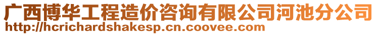 廣西博華工程造價(jià)咨詢有限公司河池分公司