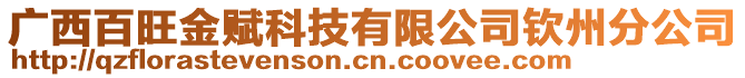 廣西百旺金賦科技有限公司欽州分公司