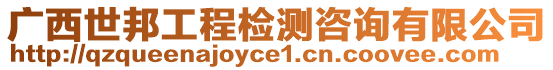 廣西世邦工程檢測咨詢有限公司