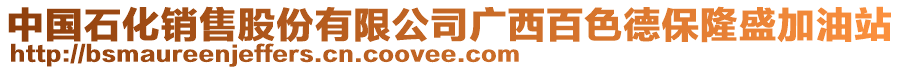 中國(guó)石化銷售股份有限公司廣西百色德保隆盛加油站