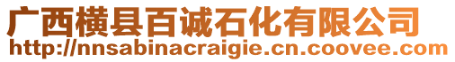 廣西橫縣百誠石化有限公司