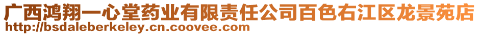 廣西鴻翔一心堂藥業(yè)有限責(zé)任公司百色右江區(qū)龍景苑店