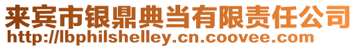 來(lái)賓市銀鼎典當(dāng)有限責(zé)任公司