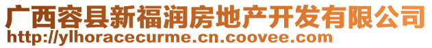 廣西容縣新福潤房地產(chǎn)開發(fā)有限公司