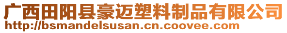 廣西田陽縣豪邁塑料制品有限公司