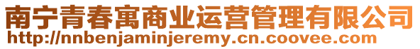 南寧青春寓商業(yè)運(yùn)營(yíng)管理有限公司