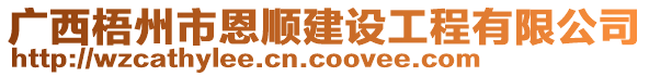 廣西梧州市恩順建設(shè)工程有限公司