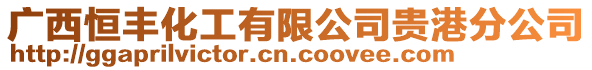 廣西恒豐化工有限公司貴港分公司